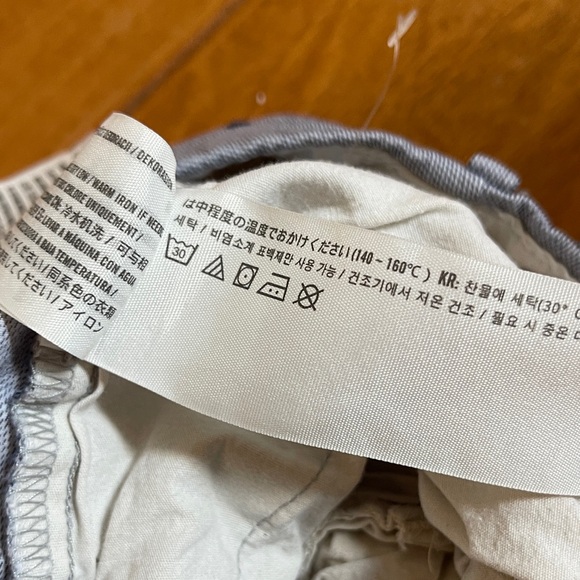 Abercrombie & Fitch Light Blue Shorts - Picture 5 of 5